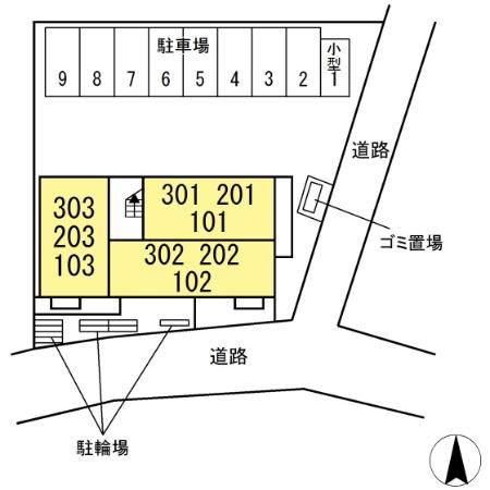 MILD　Aの区画図