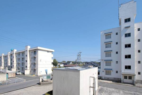 ビレッジハウス境港第三1号棟の展望|ビレッジハウスの同一物件・同一タイプの間取りの写真です