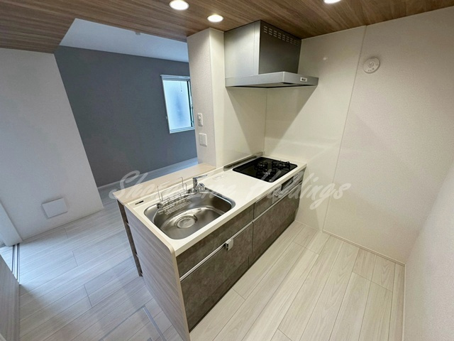 藤沢市湘南台４丁目のアパートのキッチン