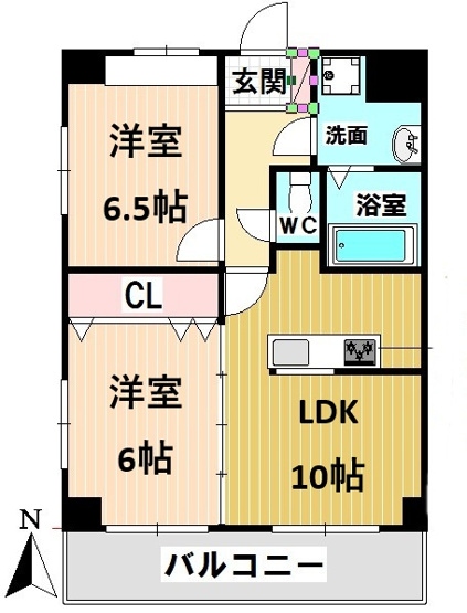【間取り】 | ベラヴィスタ神田