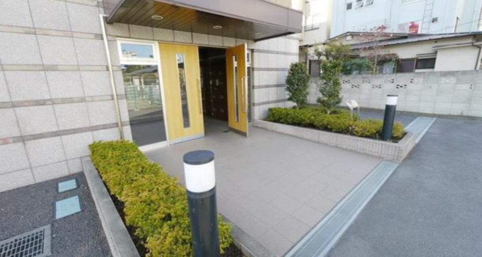 シティコート所沢のエントランス