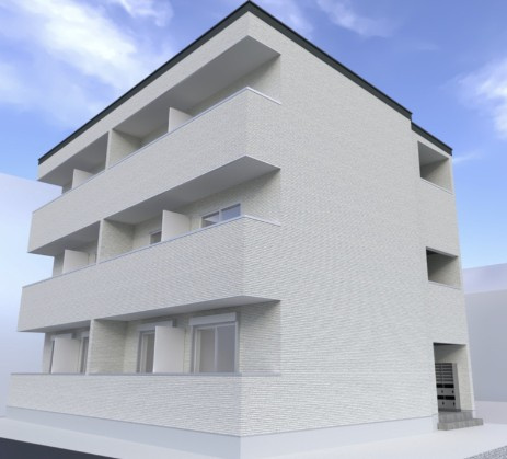 GRADUS 桶川Ⅳの外観パース|イメージとなります