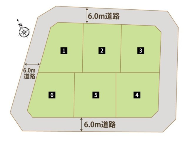 【本庄市下野堂　区画図】