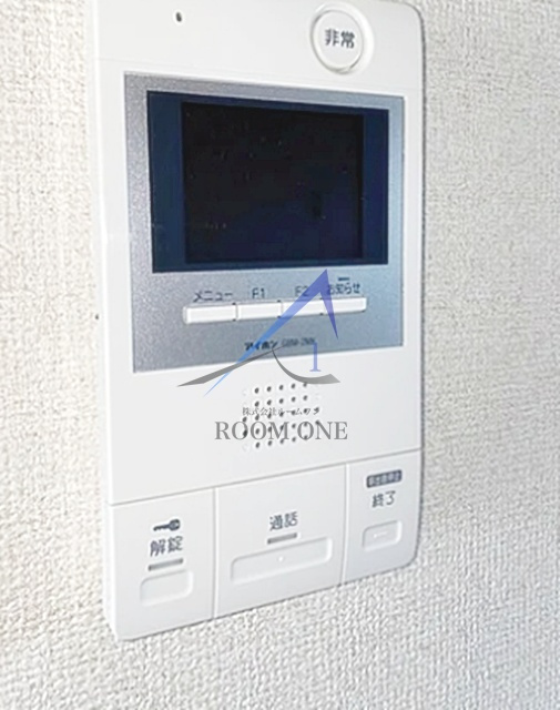 サンライズ船橋のセキュリティ|モニター付きインターホンです。