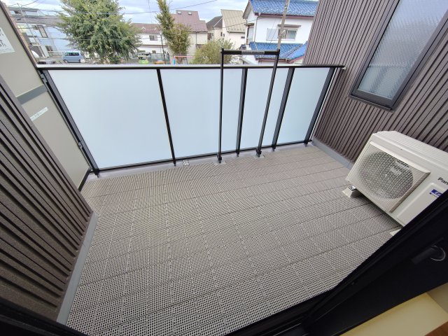 グランスタ大門　南棟のバルコニー