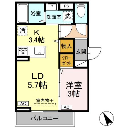 【間取り】 | グラナーデ大森北