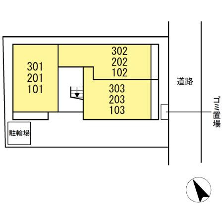 【区画図】 | グラナーデ大森北