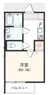 【間取り】 | アザーレ・バモス生田 | 間取りです。