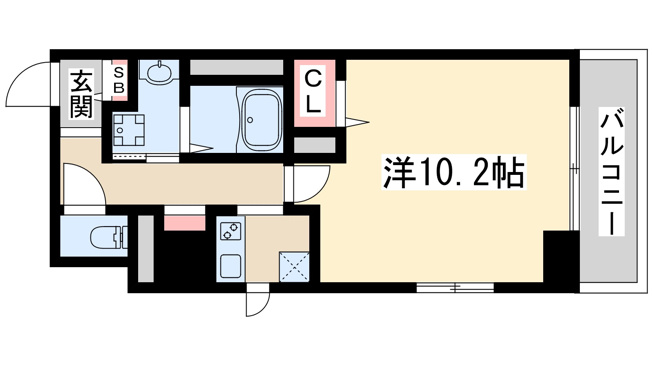 【間取り】 | フレール江坂レジデンシャル
