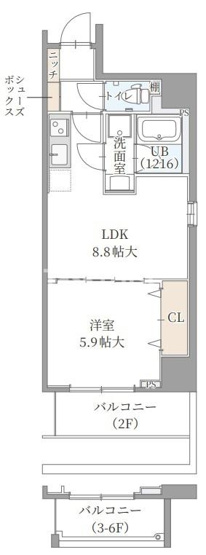 【間取り】 | M-chris