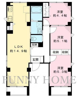 【間取り】 | ヴェラ　ルーチェ