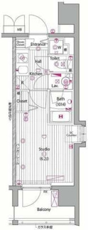 【間取り】 | ガーラ・プレシャス渋谷 | 間取りです。
