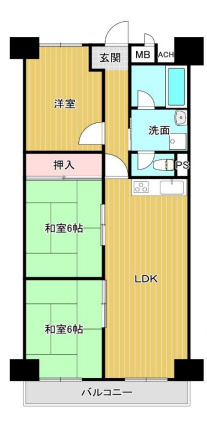 秀和レジデンスの間取り