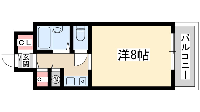 【間取り】 | ミールズ江坂