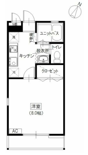 【間取り】 | ブルージェ・アベ和光Ⅱ