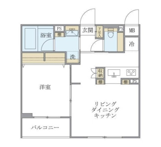 【間取り】 | ＣＯＭＰＯＳＩＴＥ　大井町　ＨＩＬＬＴＯＰ | 間取りです。