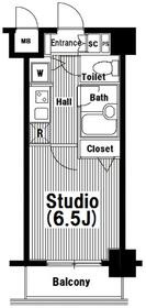【間取り】 | ガラ・ステージ目黒 | 間取りです。