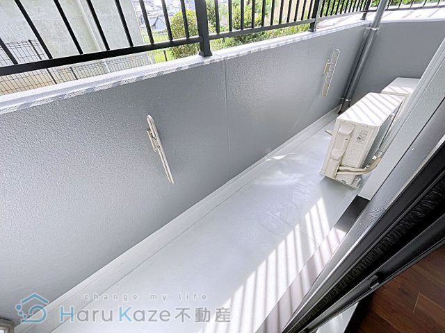 【バルコニー】 | ロビニア若草【名古屋市賃貸・エアコン3台】