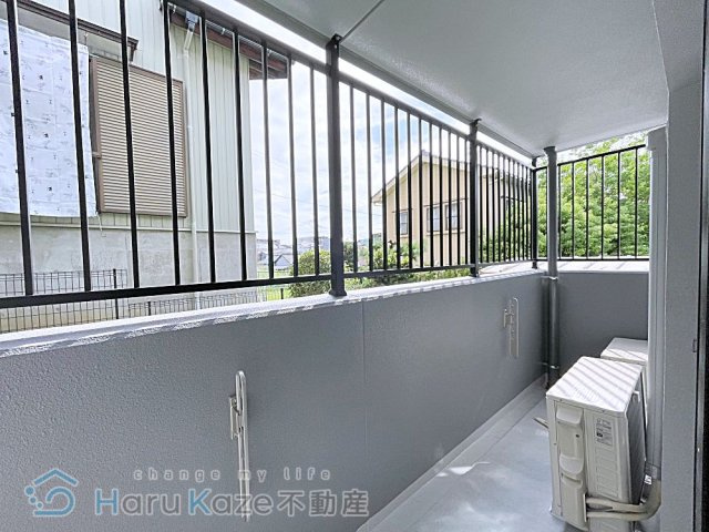 【バルコニー】 | ロビニア若草【名古屋市賃貸・エアコン3台】