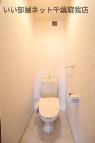 ヴィラグレイス　ABCのトイレ|清潔感のあるトイレです