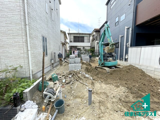 枚方市渚元町　第4期　新築一戸建ての外観|現在建築中！落ち着いた街並みで新生活を始めることが出来そう！周辺の物件も併せてご紹介させて頂きます！