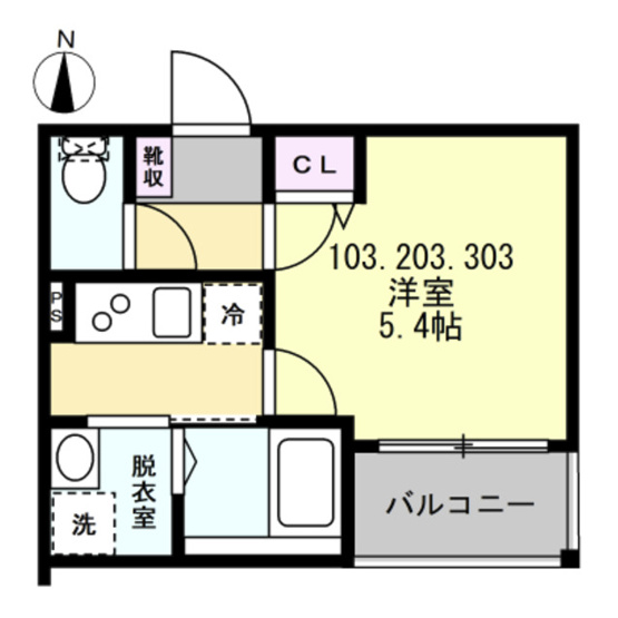 【間取り】 | ベイルーム大和南
