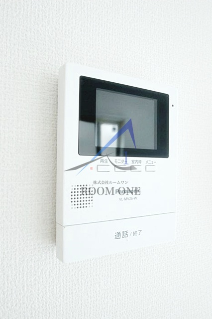 サンクタス　OMORIのセキュリティ|モニター付きインターホンです。