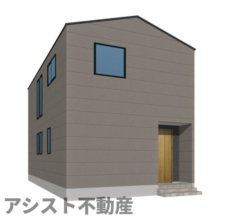 サンコート 飯塚市下三緒の外観パース|外観パースです