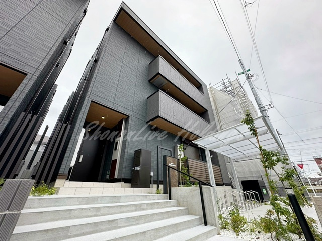 藤沢市湘南台４丁目のアパートの外観
