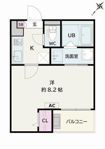 【間取り】 | Jack unokiⅢ