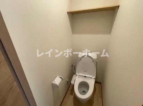 ツリーデン松戸Ⅱのトイレ|トイレもきれいです