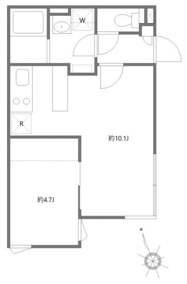 【間取り】 | アレーロ高円寺