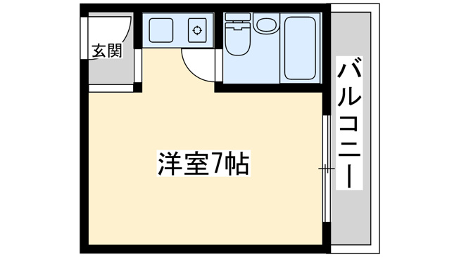 【間取り】 | かねまつ東三国マンション
