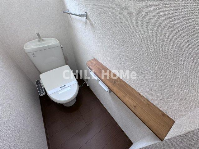 前橋市天川町のアパートのトイレ|当社、チルホームのHPもご覧ください(^^)/物件情報多数♪