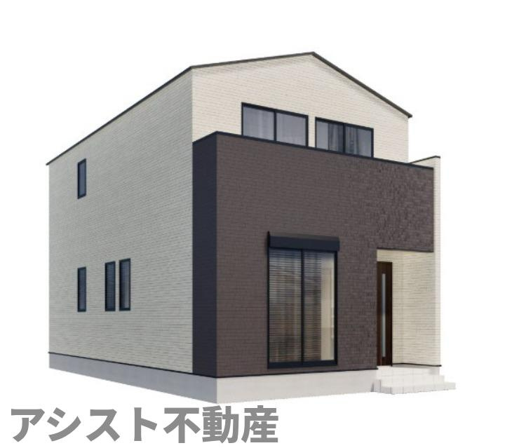 サンコート 飯塚市下三緒の外観パース|外観パースです