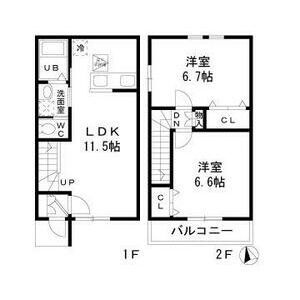 カルムコートＣ棟の間取り