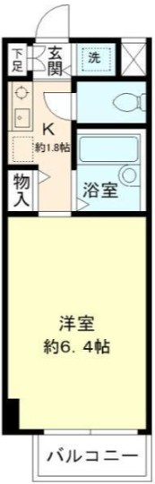 北辰ヒルズ早稲田の間取り|間取りです。