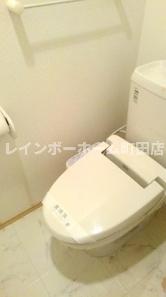 エスポワール南林間※初期費用分割あと払いサービス利用可能物件のトイレ