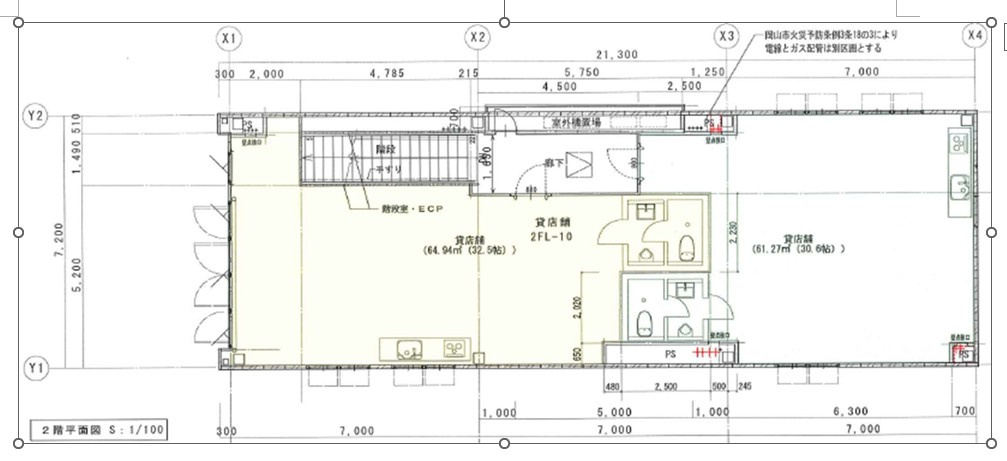 ジャストビル平和町の間取り|右側です