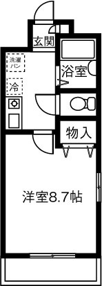 プレシャス若水の間取り