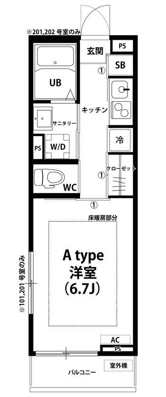 リブリ・滝台の間取り