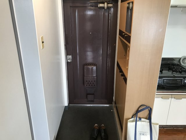 北口ビレッジの玄関