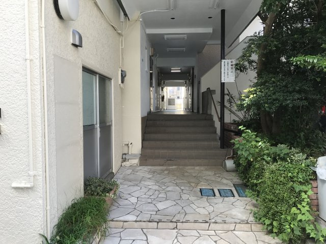 北口ビレッジのエントランス