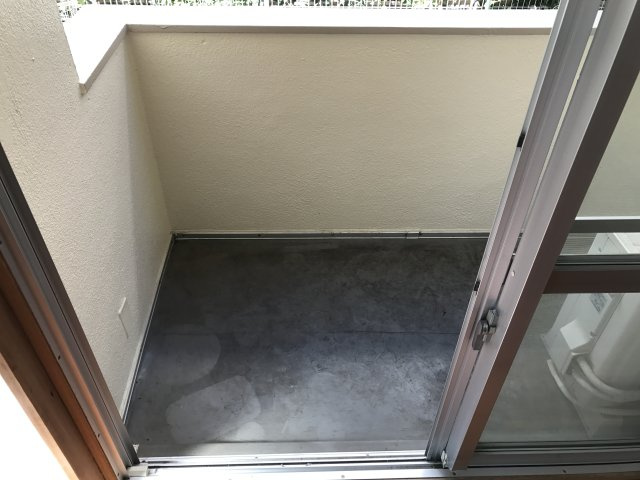 北口ビレッジのバルコニー