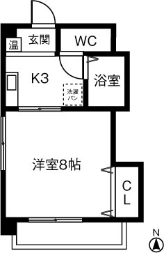 サクセス高針の間取り