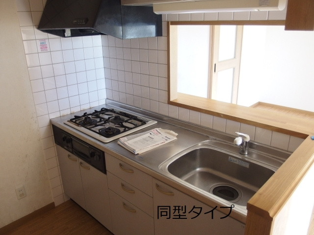 天神山マンションⅠ号館のキッチン