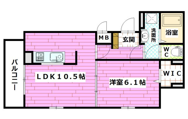 プリメリアの間取り