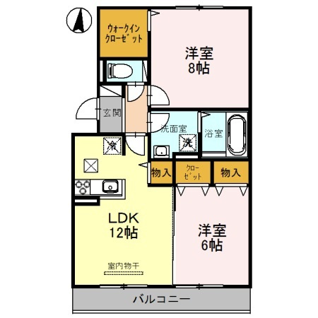 サンライズミナミの間取り