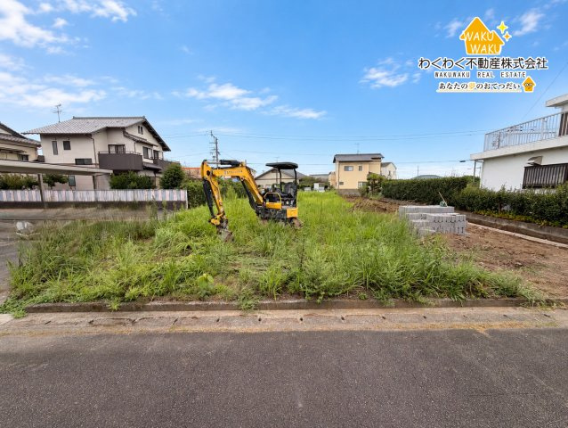 売地の外観|※造成中（2026年9月19日撮影）
