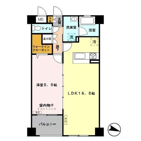 ソレイユ南与野の間取り